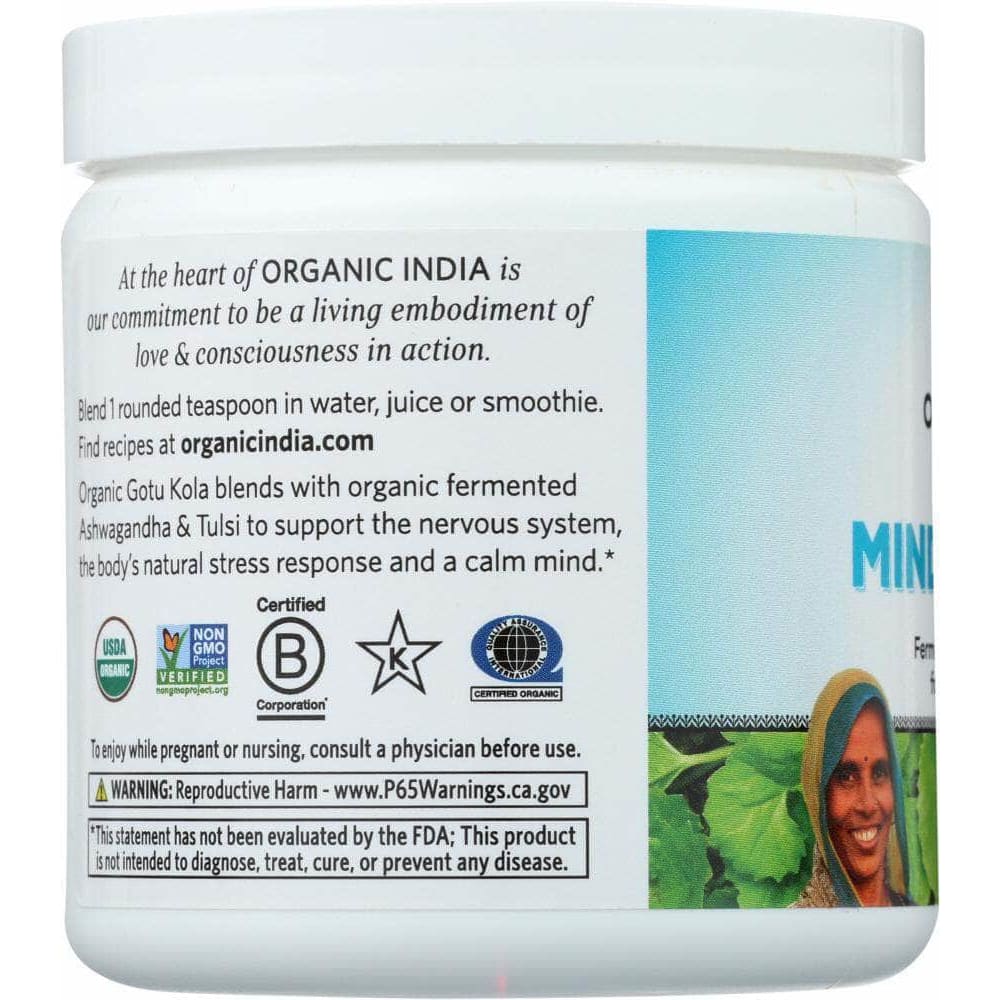 ORGANIC INDIA Organic India Mindful Lift Canister, 90 Gm