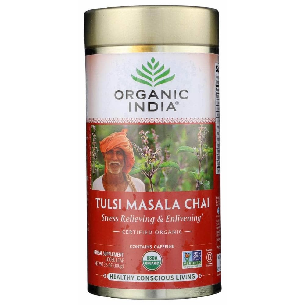 ORGANIC INDIA ORGANIC INDIA Tea Tulsi Chai Masala, 3.5 oz
