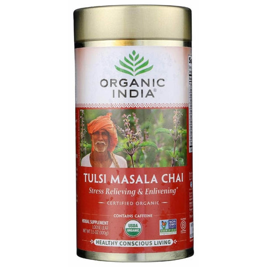 ORGANIC INDIA ORGANIC INDIA Tea Tulsi Chai Masala, 3.5 oz