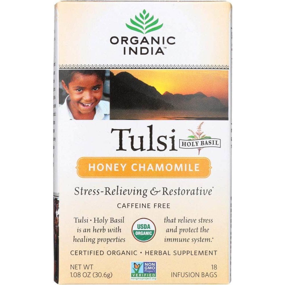 Organic India Organic India Tea Tulsi Honey Chamomile, 18 bg