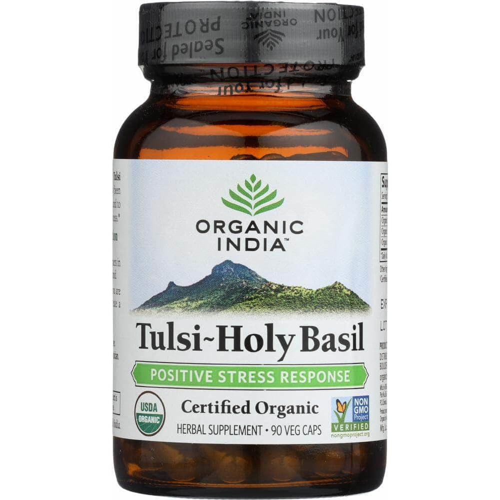 ORGANIC INDIA Organic India Tulsi-Holy Basil, 90 Veggie Caps
