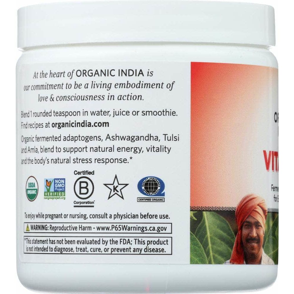 Organic India Organic India Vital Lift Canister, 90 gm