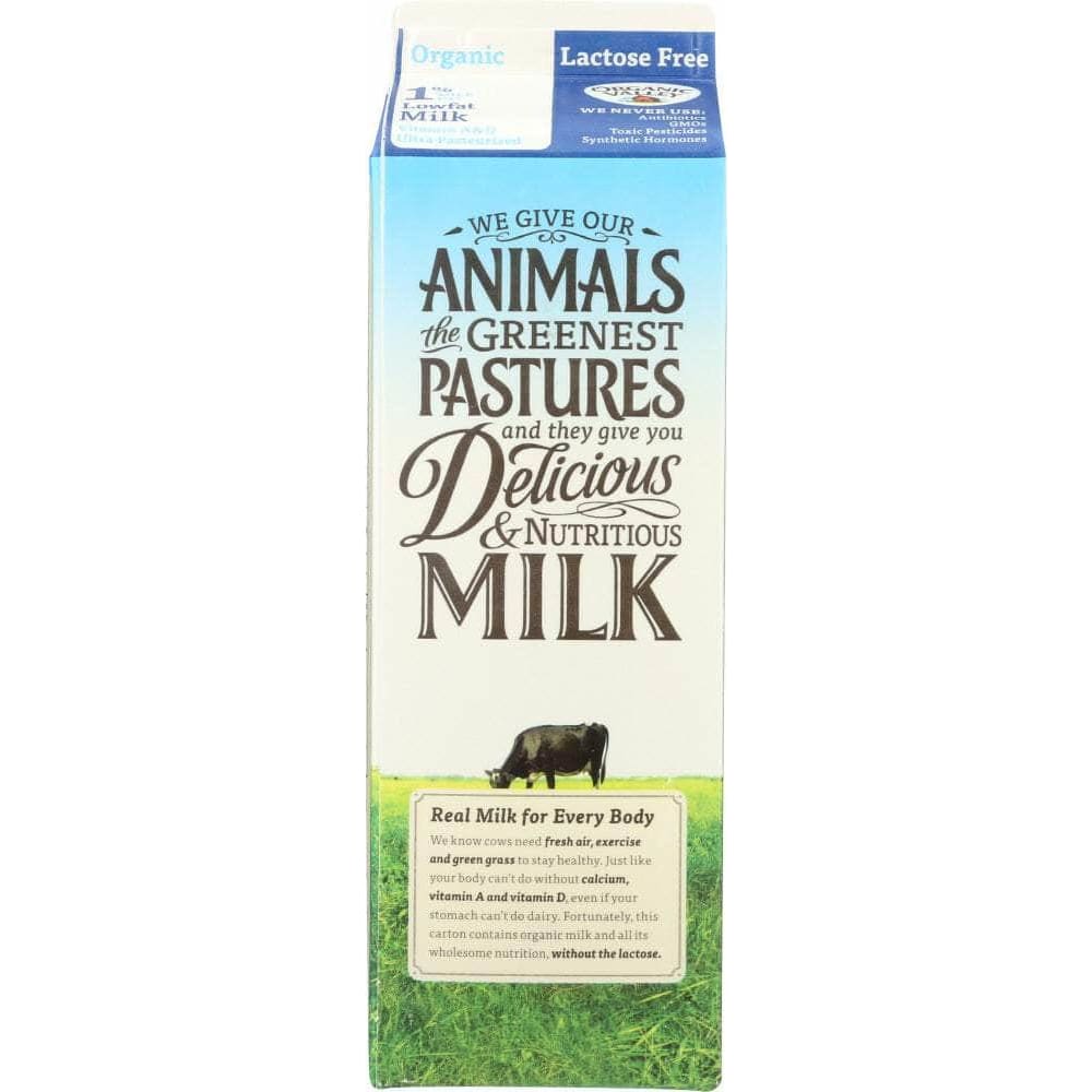 Organic Valley Organic Valley Lactose Free 1% Milk Fat, 32 oz