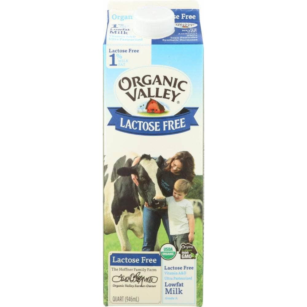 Organic Valley Organic Valley Lactose Free 1% Milk Fat, 32 oz