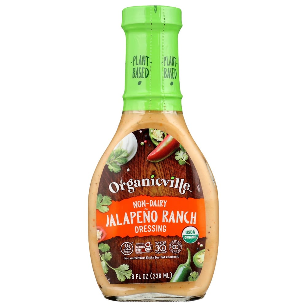 ORGANICVILLE: Drsng No Dairy Jal Rnch 8 fo (Pack of 5) - ORGANICVILLE