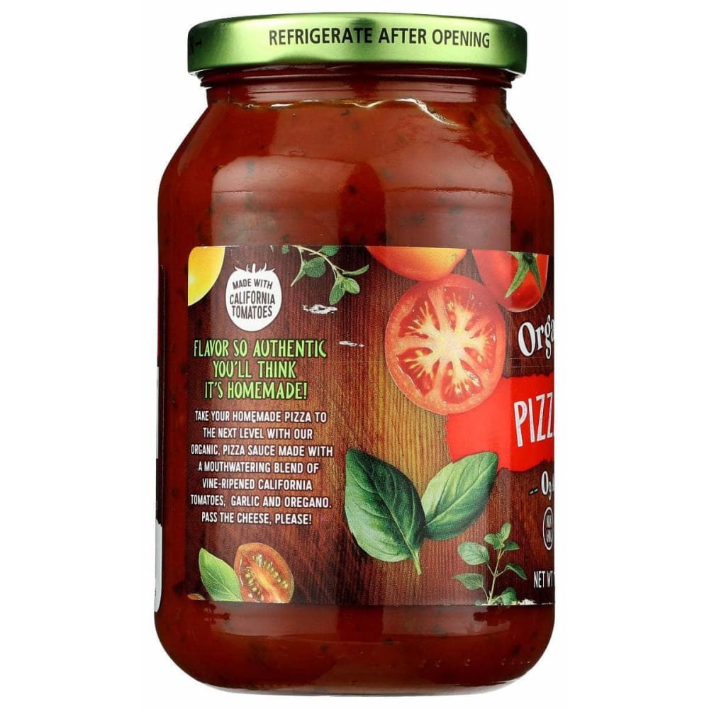ORGANICVILLE Grocery > Pantry > Pasta and Sauces ORGANICVILLE: Sauce Pizza, 15.5 oz