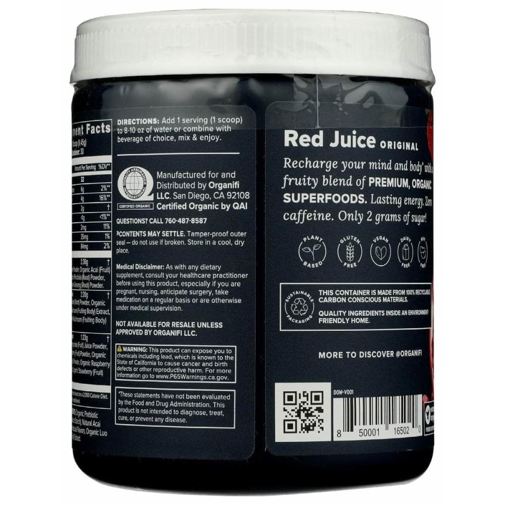 ORGANIFI Organifi Red Superfood Powder, 10 Oz