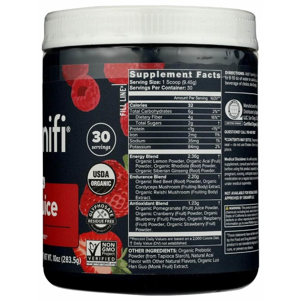 ORGANIFI Organifi Red Superfood Powder, 10 Oz