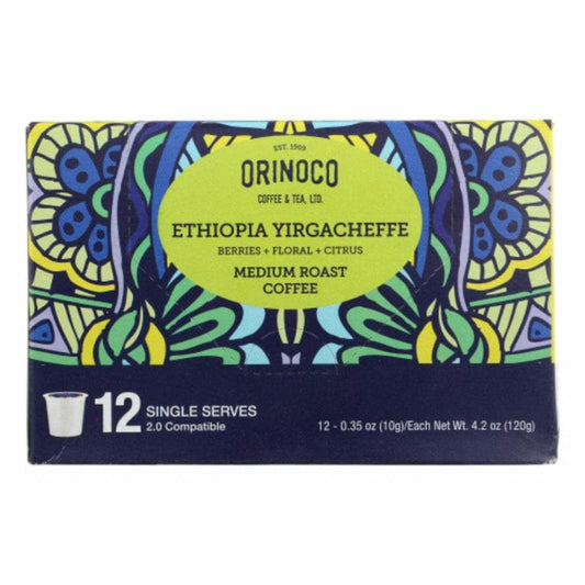 ORINOCO COFFEE & TEA ORINOCO COFFEE AND TEA Coffee Ethiopian Single S, 1 bx