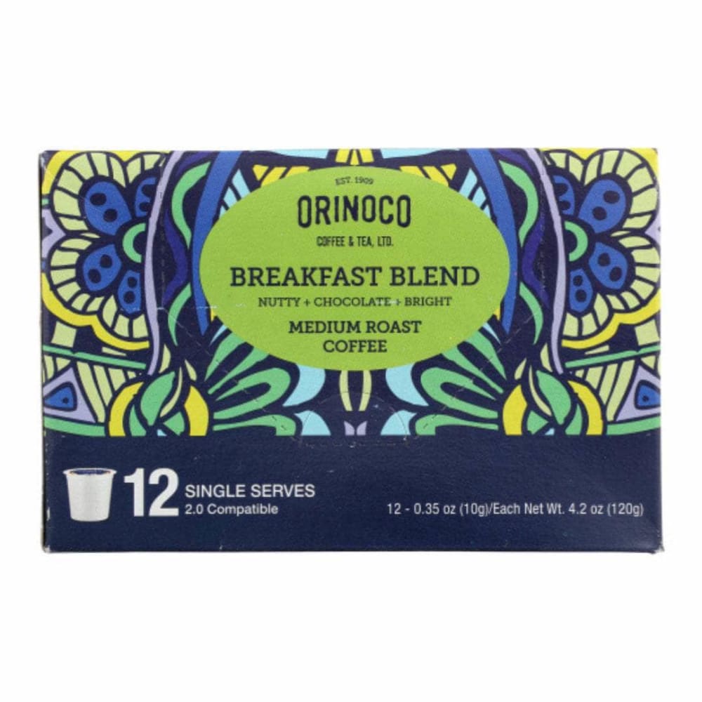 ORINOCO COFFEE & TEA ORINOCO COFFEE AND TEA Coffee Single Serve Break, 1 bx