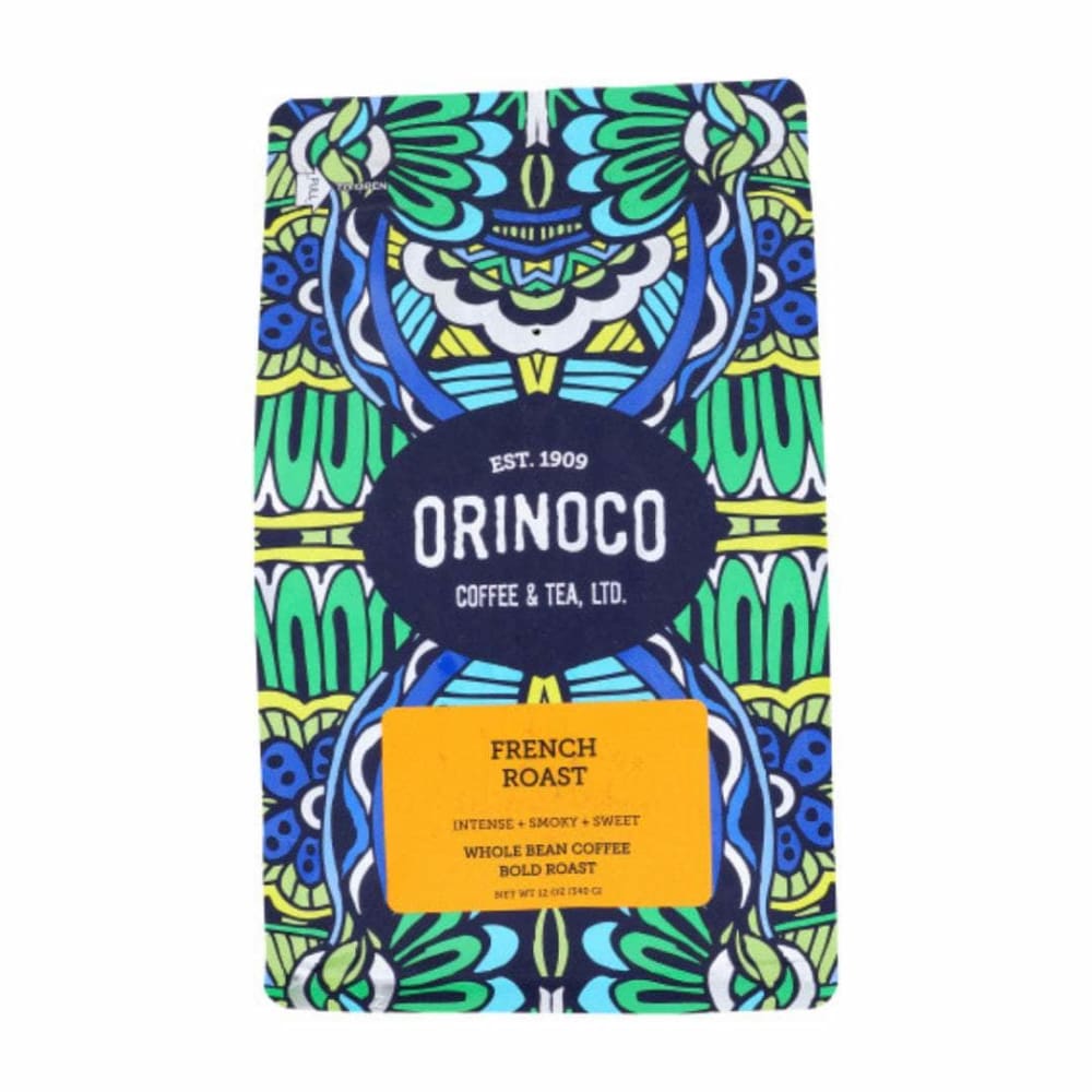 ORINOCO COFFEE & TEA ORINOCO COFFEE AND TEA Coffee Whole Bean French, 12 oz