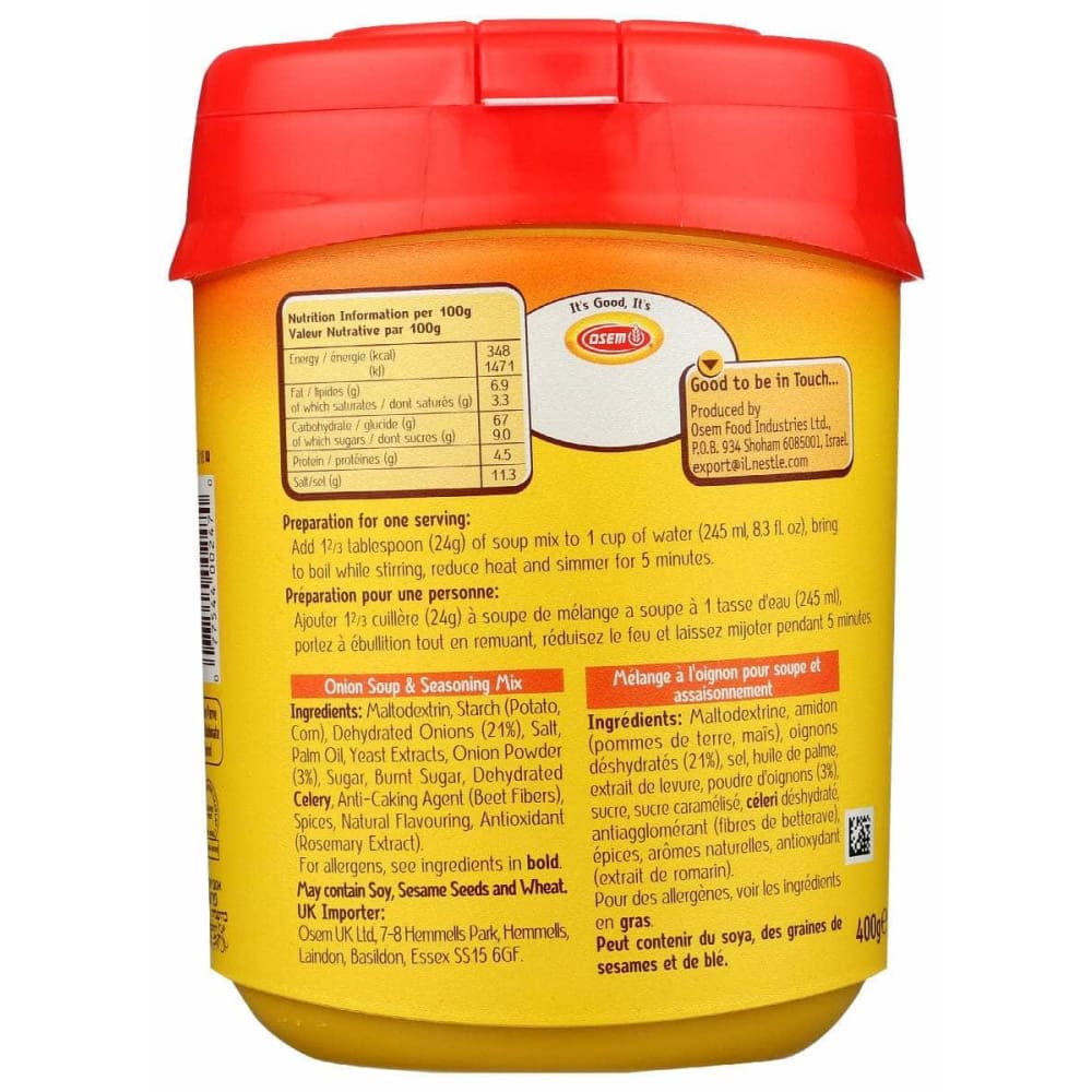 OSEM Grocery > Soups & Stocks OSEM: Mix Onion Soup Seasoning Mix, 14.1 oz
