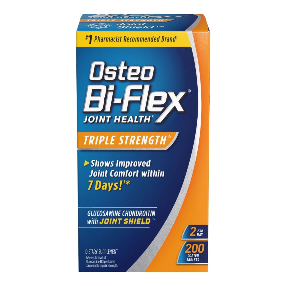 Osteo Bi-Flex Triple Strength Caplets 200 ct. - Home/Health & Beauty/Vitamins & Supplements/Joint Health/ - Unbranded