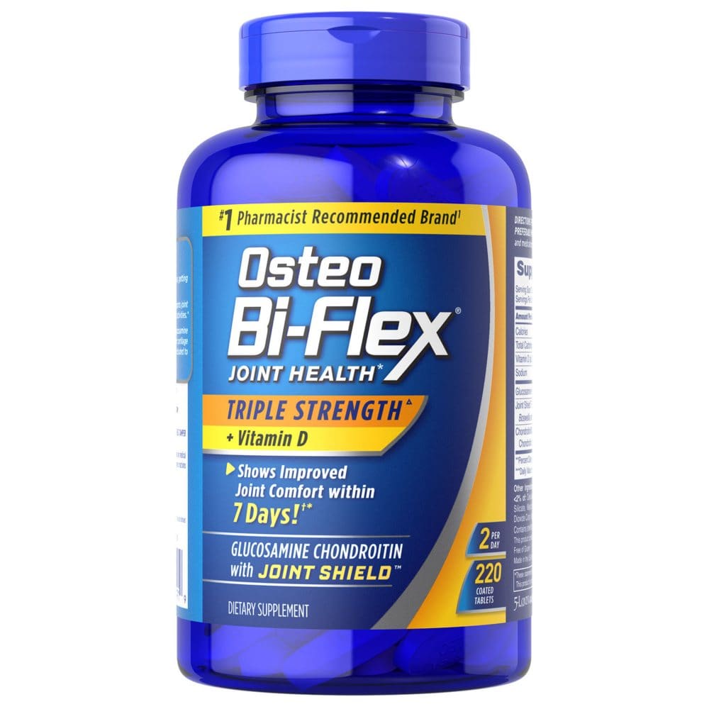 Osteo Bi-Flex Triple Strength with Vitamin D (220 ct.) - HSA & FSA - Medicine Cabinet - Osteo