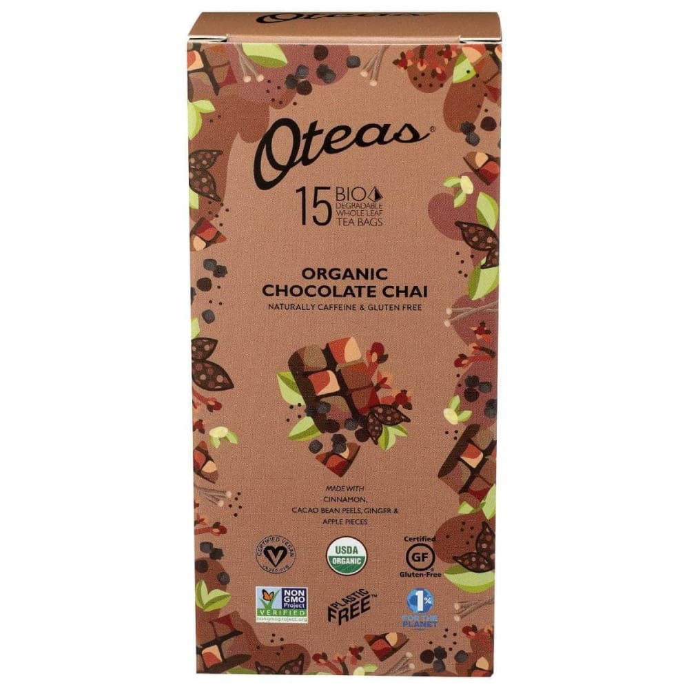 OTEAS OTEAS Organic Chocolate Chai Tea, 6 bx