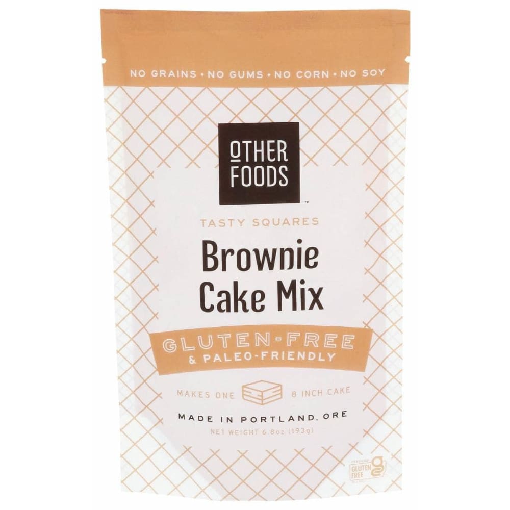 OTHER FOODS Grocery > Cooking & Baking > Flours OTHER FOODS: Brownie Cake Mix, 6.8 oz