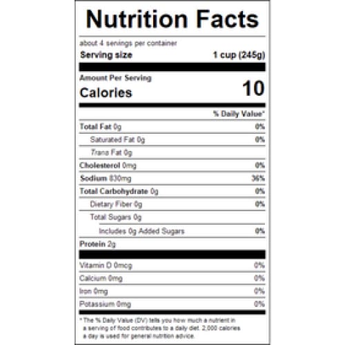 Our Family Aseptic Beef Broth 32oz (Case of 12) - Misc/Our Family - Our Family