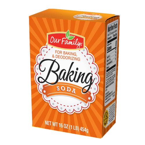 Our Family Baking Soda 16oz (Case of 24) - Misc/Our Family - Our Family