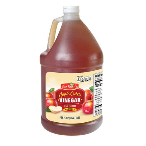 Our Family Cider Flavored Vinegar 5% Acidity 128oz (Case of 4) - Misc/Our Family - Our Family