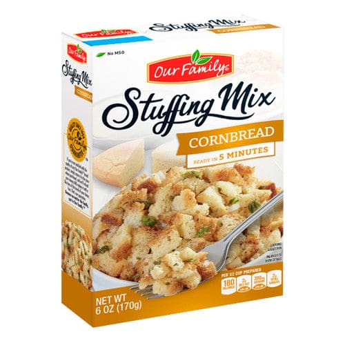 Our Family Cornbread Stuffing Mix 6oz (Case of 12) - Misc/Our Family - Our Family