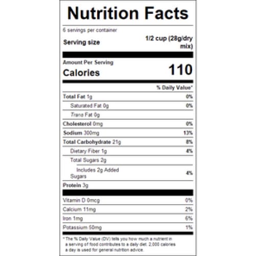 Our Family Cornbread Stuffing Mix 6oz (Case of 12) - Misc/Our Family - Our Family