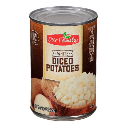 Our Family Diced Potatoes 15oz (Case of 24) - Misc/Our Family - Our Family