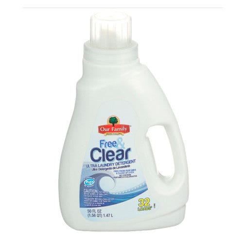 Our Family Free & Clear HE Laundry Detergent 50oz (Case of 6) - Misc/Our Family - Our Family