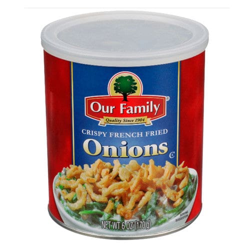 Our Family French Fried Onions 6oz (Case of 12) - Misc/Our Family - Our Family