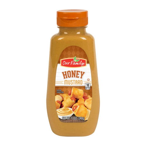Our Family Honey Mustard 12oz (Case of 12) - Misc/Our Family - Our Family
