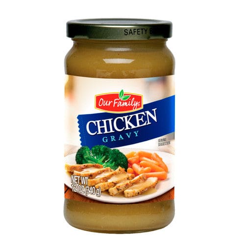 Our Family Jarred Chicken Gravy 12oz (Case of 12) - Misc/Our Family - Our Family