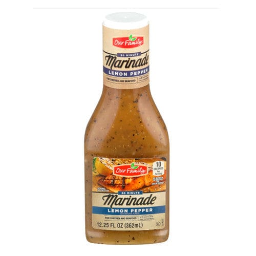 Our Family Lemon Pepper Marinade 12.25oz (Case of 6) - Misc/Our Family - Our Family