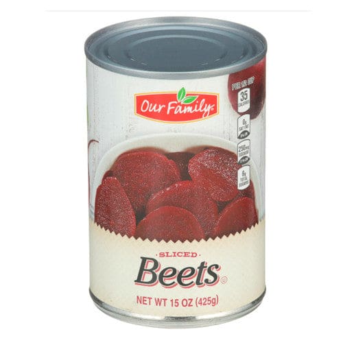 Our Family Sliced Beets 15oz (Case of 24) - Misc/Our Family - Our Family