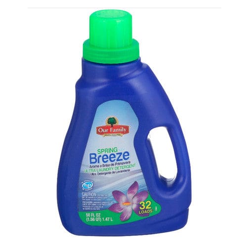 Our Family Spring Breeze HE Laundry Detergent 50oz (Case of 6) - Misc/Our Family - Our Family