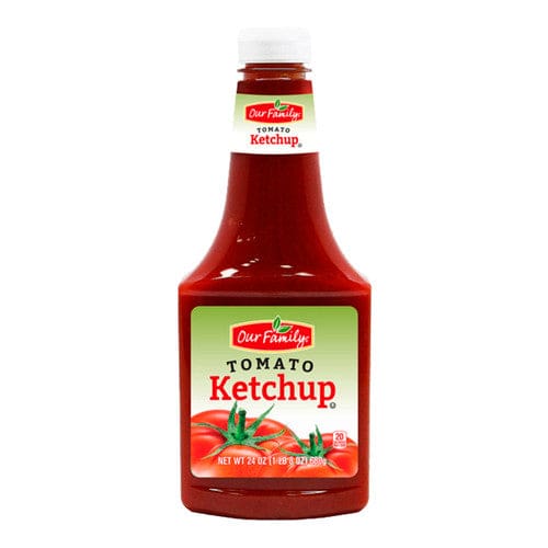 Our Family Squeeze Ketchup 24oz (Case of 16) - Misc/Our Family - Our Family