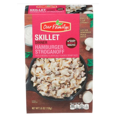Our Family Stroganoff Skillet Meal 5.6oz (Case of 12) - Misc/Our Family - Our Family
