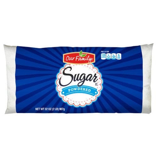 Our Family Sugar Powdered 10X 2lb (Case of 16) - Misc/Our Family - Our Family