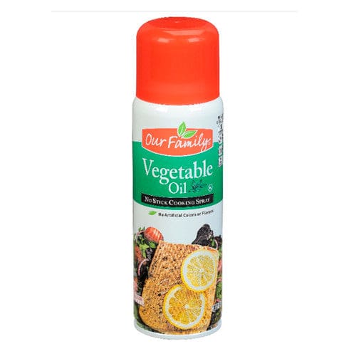 Our Family Vegetable Cooking Spray 6oz (Case of 12) - Misc/Our Family - Our Family
