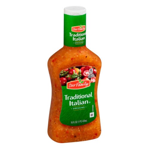Our Family Zesty Italian Dressing 16oz (Case of 6) - Misc/Our Family - Our Family