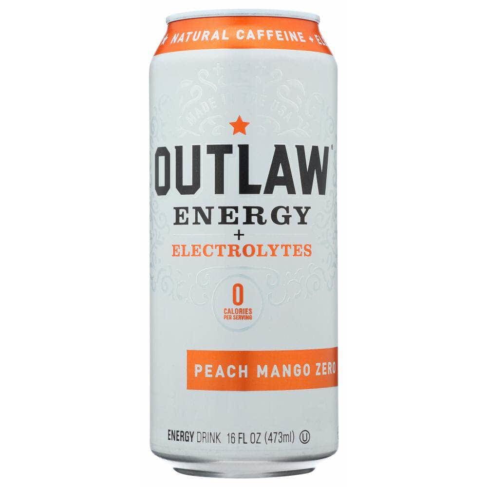 OUTLAW ENERGY DRINK Outlaw Energy Peach Mango Zero Energy Drink, 16 Fo