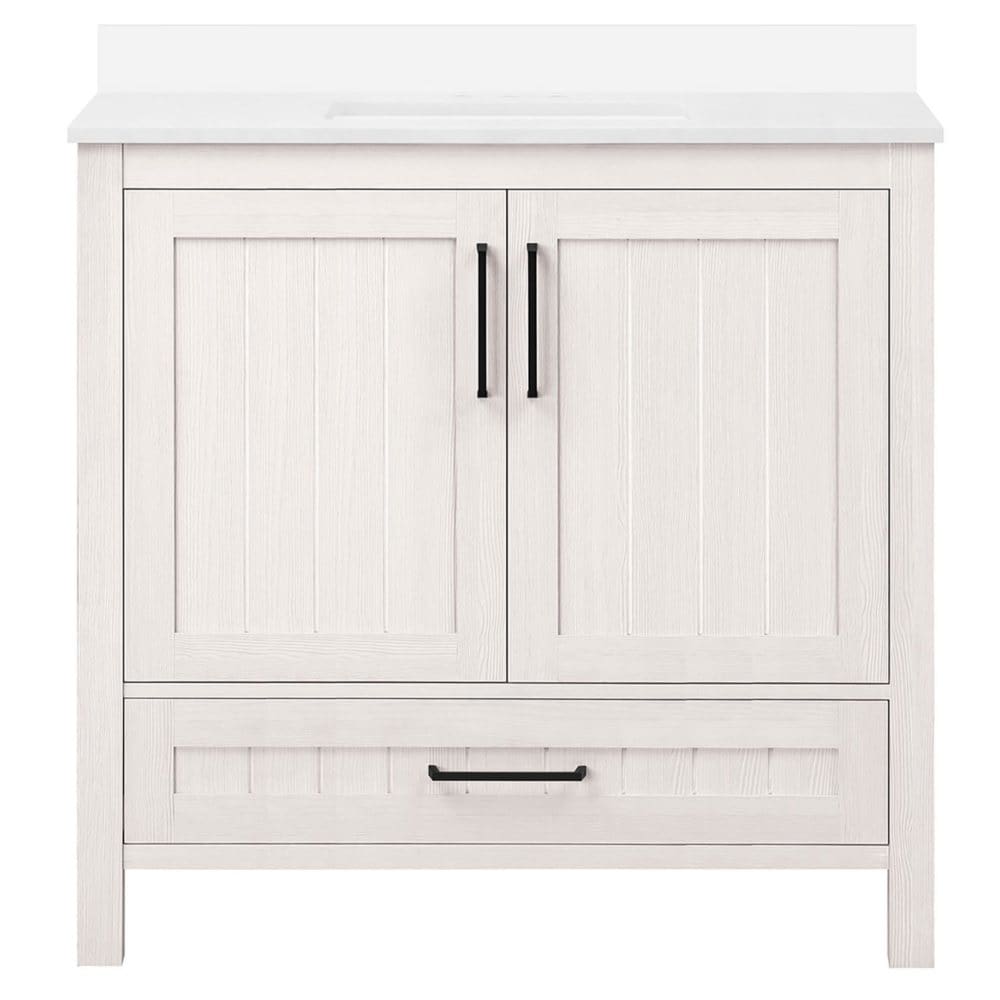 OVE Decors Kansas 36 W x 19 D Freestanding Bathroom Vanity with Sink - Vanities & Bathroom Furniture - OVE