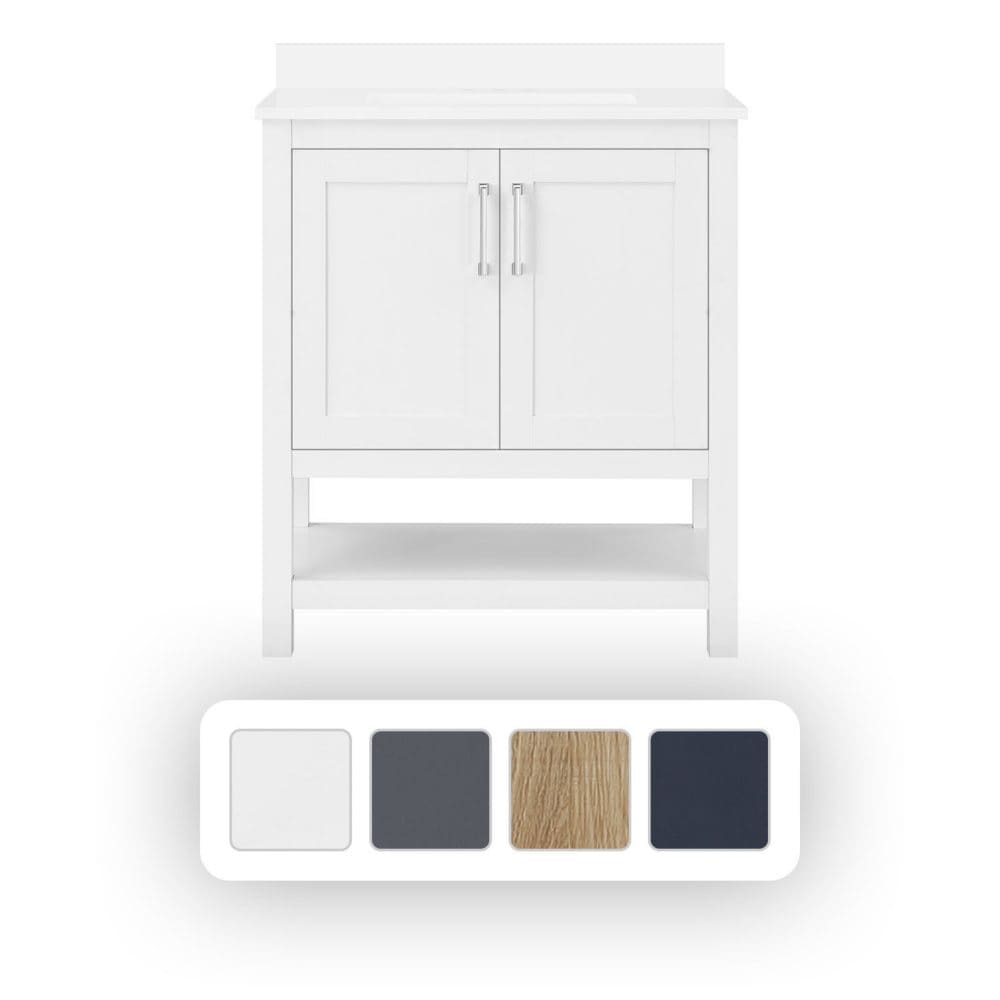OVE Decors Vegas 30 W x 19 D Freestanding Bathroom Vanity With Sink - Vanities & Bathroom Furniture - ShelHealth
