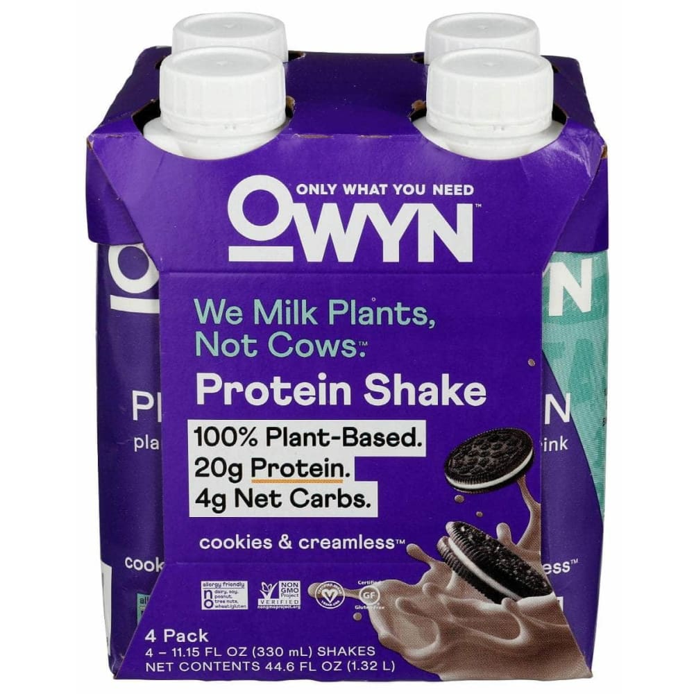 OWYN OWYN Protein Rtd 4Pk Cookies, 44.6 fo