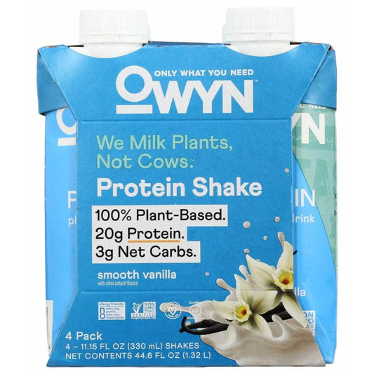 OWYN OWYN Protein Rtd 4Pk Vanilla, 44.6 fo