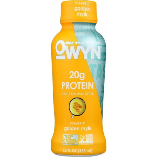 OWYN OWYN Protein Shake Golden Mylk, 12 oz