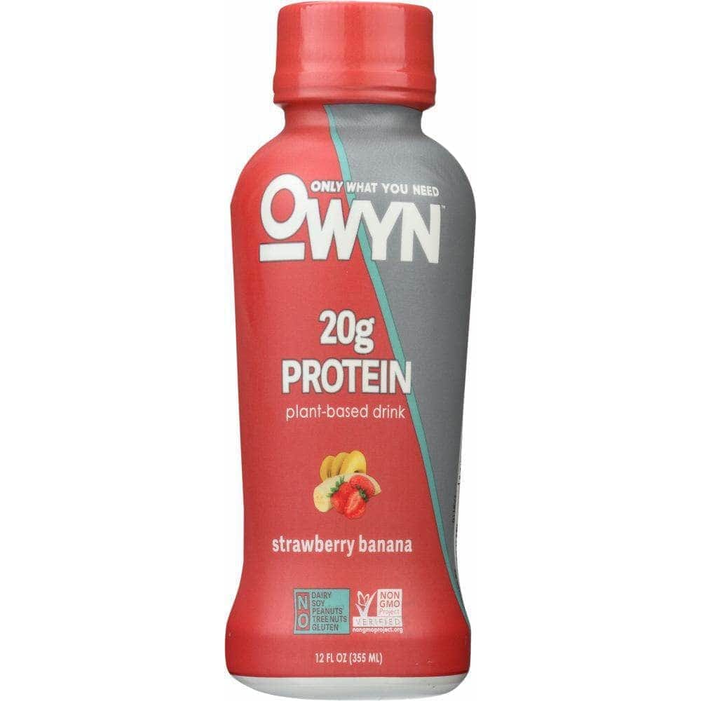 Owyn Owyn Strawberry Banana Protein Shake, 12 oz