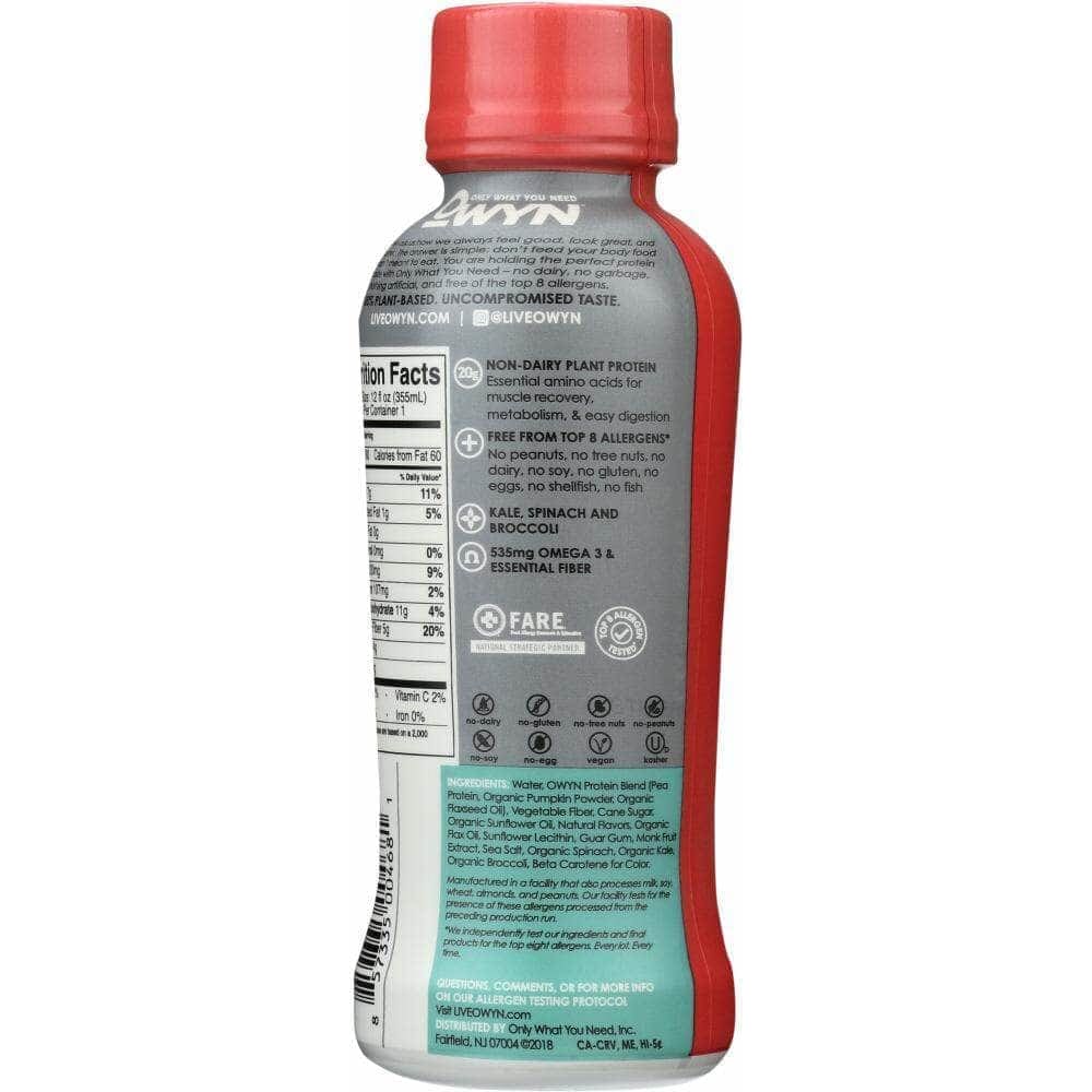 Owyn Owyn Strawberry Banana Protein Shake, 12 oz