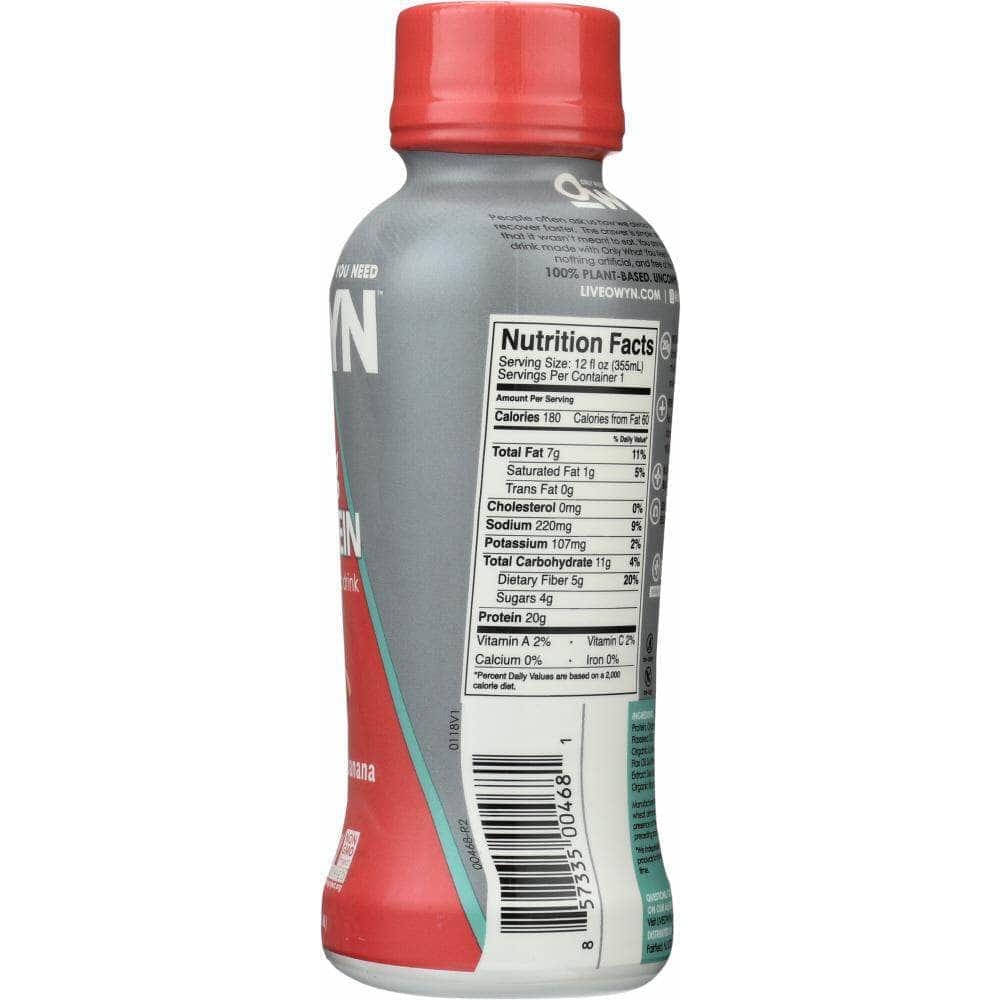 Owyn Owyn Strawberry Banana Protein Shake, 12 oz