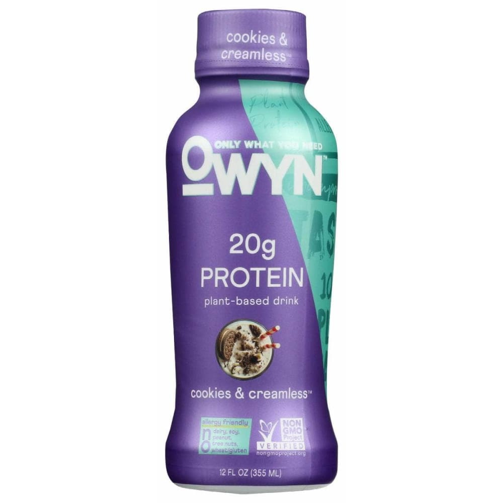 OWYN OWYN Vegan Protn Shke Ckie Crm, 12 oz