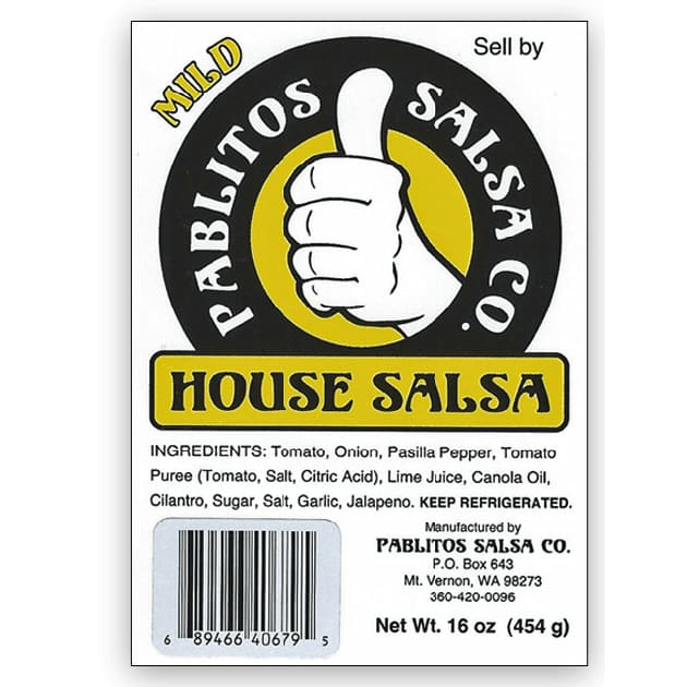 Pablitos Salsa Pablitos Salsa Co. House Salsa Mild, 16 oz