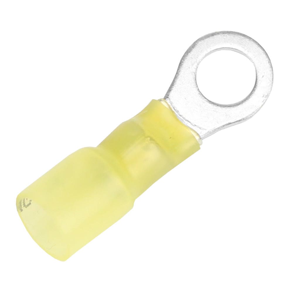 Pacer 12-10 AWG Heat Shrink Ring Terminal - 1/ 4 Stud Size - 3 Pack (Pack of 4) - Electrical | Terminals - Pacer Group